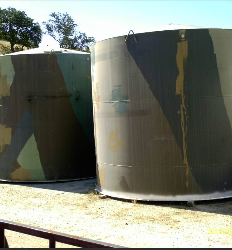 Galvanized Water Storage Tanks California