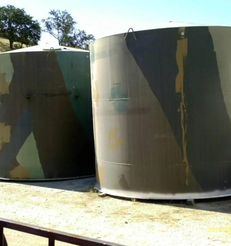 Water storage tanks for Los Angeles County